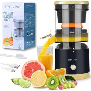 NEW Portable Electric Juicer Deluxe Model